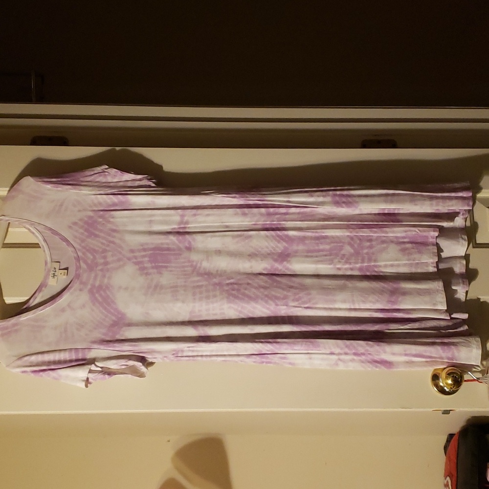 NWOT Style&Co Purple Tie Dye Flip Flop Dress Size XL